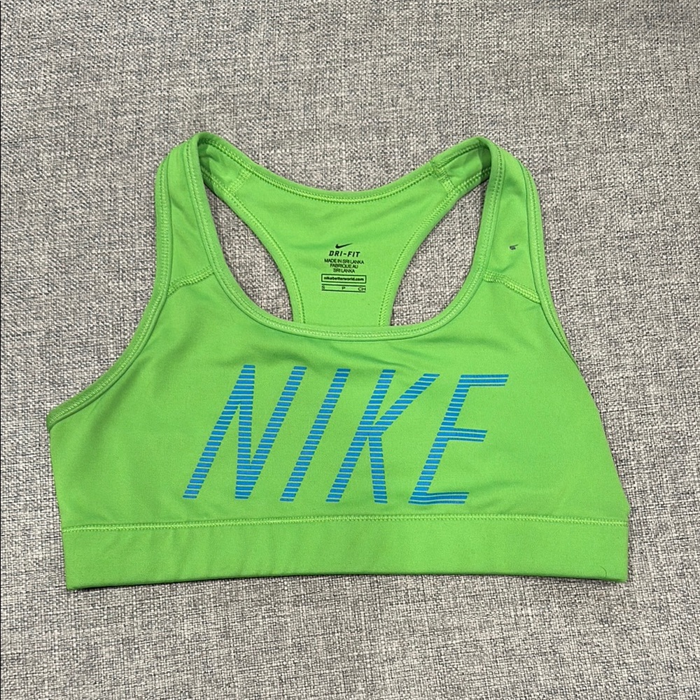 Nike Women's Green Sports Bra